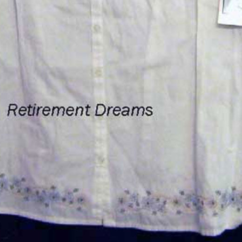 MATERNITY M Top Shirt NEW NURSING embroidered - Picture 3 of 3